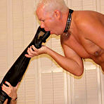 Pic of Cock torture in boots