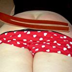 Pic of Cute teen beauty gets her large buxom gazoo spanked and paddled - BrutalTGP.com