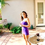Pic of Milfs Likeit Big Curly brunette chick sucks the head of a dick outdoor