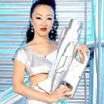Pic of Asian SPACE GIRL TIGER LILY captured by aliens