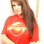 Pic of Boob Study - Baywatch babe Roby strips and soaps up her big natural tits