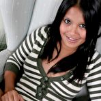 Pic of Kat Young :: Cute asian teenie Kat strips and pleases herself in her room