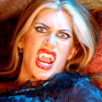 Pic of Bloody female vampire masturbating