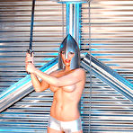 Pic of Busty SciFi Warrior Babe Coco Fights The Alien Clone