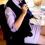 Pic of Lorna Morgan - a hard days work