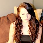 Pic of Lovely Redhead Freckles Topless In Panties