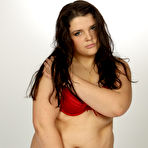 Pic of Fat young beauty shows her carefully shaven pussy