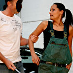 Pic of PainGate - Stinging lashes which bite all over her well oiled body