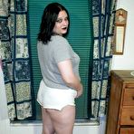 Pic of Chubby Loving - Gothic Fat Slut Playing Dildo