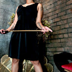 Pic of Asian mistress dominates her shoe-fetish addicted male submissive