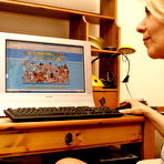 Pic of Horny mature lesbian doing a kinky teen slut