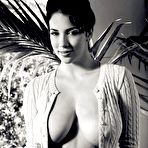 Pic of Jelena Jensen - 35mm - Black and White photo shoot