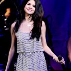 Pic of Selena Gomez performs on the stage in London