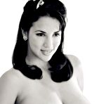 Pic of Jelena Jensen - 35mm - Black and White photo shoot