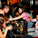 Pic of PARTY HARDCORE :: Muscular strippers seduce hot girls at wild hardcore party