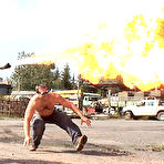 Pic of Veronica Zemanova Flamethrower Babe