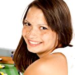 Pic of Busty Natural Babe With Cute Freckles