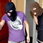 Pic of Horny Thief Tales - Masked Guys Fucking A Teen In Pigtails