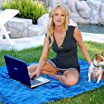 Pic of Girls Hunting Girls - Lesbian Blondes Enjoying Outdoor Sex