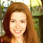 Pic of Cute Teen Redhead In White Stockings