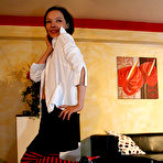 Pic of Handcuffed beauty in hellpain