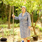 Pic of This hot babe gets licked by her mature hospita