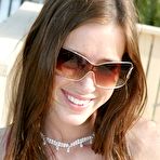 Pic of Brooke Skye :: Delicious horny teen Brooke Skye undresses beside the pool