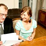 Pic of Tricky Old Teacher - Aged Professor Fucks Naughty Student