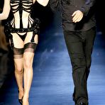 Pic of Dita Von Teese shows her ass at haute couture show in Paris