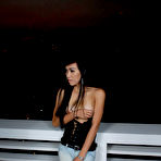 Pic of Stunning asian shemale in black bikini