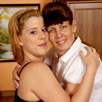 Pic of Horny babe doing a mature lesbian