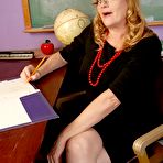 Pic of Chubby Loving - Mature Fat Redhead Teacher Spreading