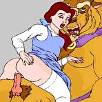 Pic of Monster fucking hard Beauty - VipFamousToons.com