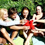 Pic of Hot student girls enjoy outdoor group fucking - Watch free porn movie
