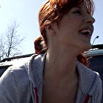 Pic of GangBang Squad - Redhead mature with large tits having oral sex and fucking in gangbang for GangBang Squad