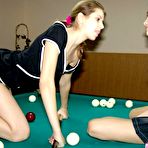 Pic of Laura loves Katrina Picture Gallery :: Teenie enjoys being naked and seducing on top of table
