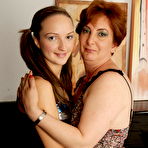 Pic of Horny hot babe doing her mature lesbian lover