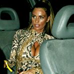 Pic of Busty Katie Price AKA Jordan upskirt shows pussy paparazzi shots