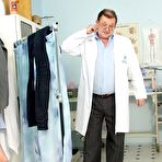 Pic of Rita pussy gyno speculum kinky exam at hospital by deviated female doctor