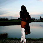 Pic of LegsWorld.de - Lady Barbara in foot fetish action