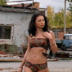 Pic of Naked Outside - Tan Fit Girls Nude in Public