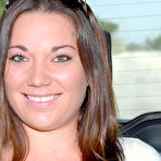 Pic of Back Seat Bangers - Tiny Tits Brunette Riding on the Backseat