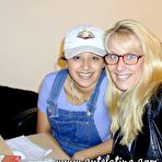 Pic of Talia and Angie Chatting