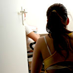 Pic of Horny amateur Sona enjoys hard cock in a homemade video - making of photos