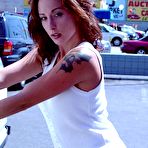 Pic of GangBang Squad - Cute brunette sucking many cocks and having interracial sex in gangbang for GangBang Squad