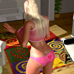 Pic of 3D boobs and ass