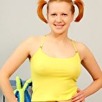 Pic of Make Teen Gape - Busty Redhead Teen Anal Drilled