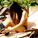 Pic of Slim brunette ladyboy fucked hard