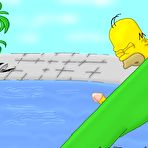 Pic of Simpsons in aquapark orgies - VipFamousToons.com