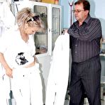 Pic of Mature Alena tits and mature old pussy gyno examination 